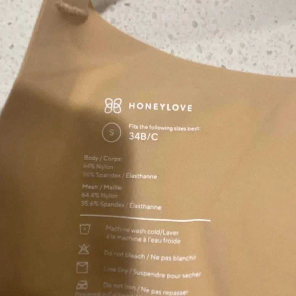 HoneyLove crossover bra, size small - Picture 5 of 7